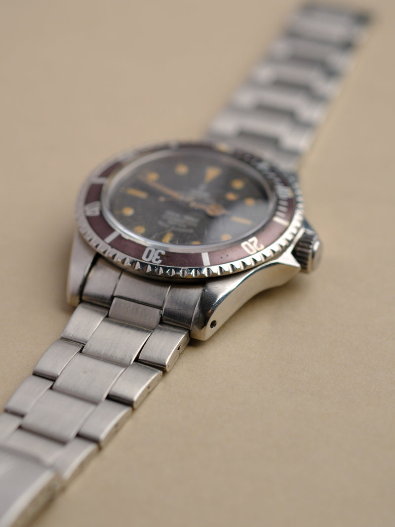 Tudor Submariner 7928 PCG Case Patina Dial - 1963