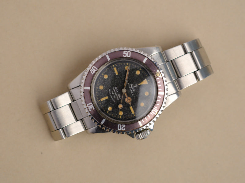 Tudor Submariner 7928 PCG Case Patina Dial - 1963