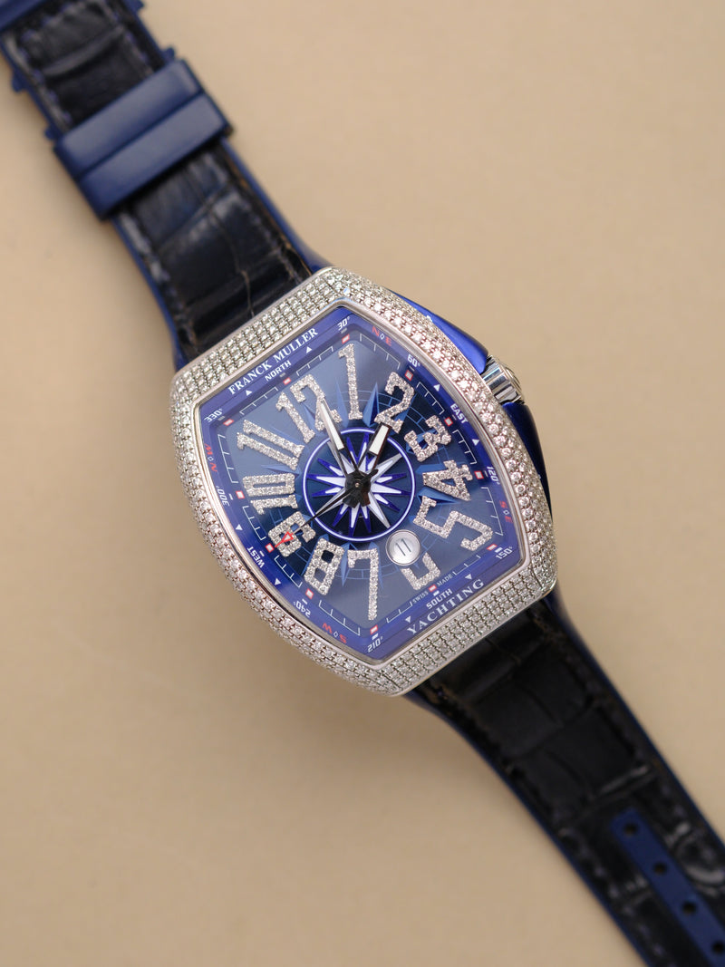 Franck Muller Vanguard Blue Yachting Edition