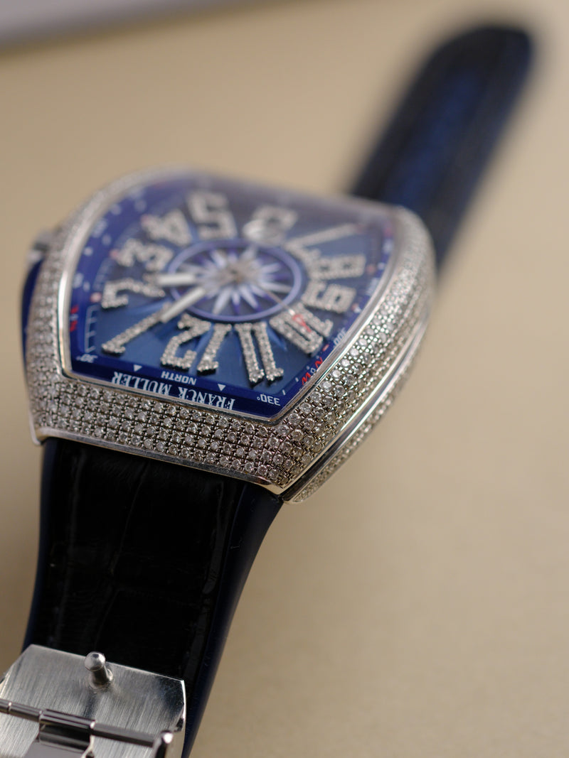 Franck Muller Vanguard Blue Yachting Edition