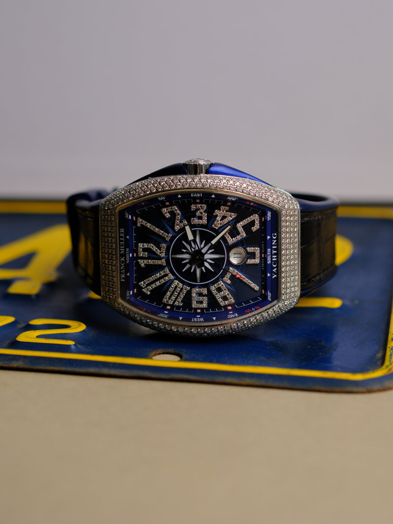 Franck Muller Vanguard Blue Yachting Edition