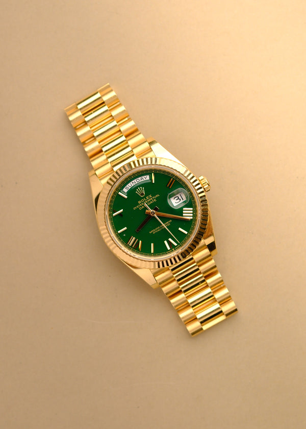 Rolex Day-Date 228238 Green Complete - 2023