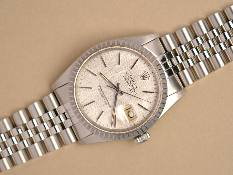 Rolex Datejust 16030 Linen Dial w/Orange Patina - 1984