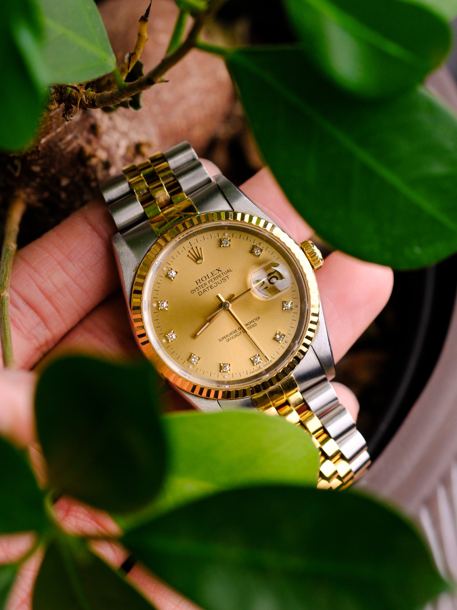 Rolex Datejust 16233 Diamond Dial 1989 25 Dials