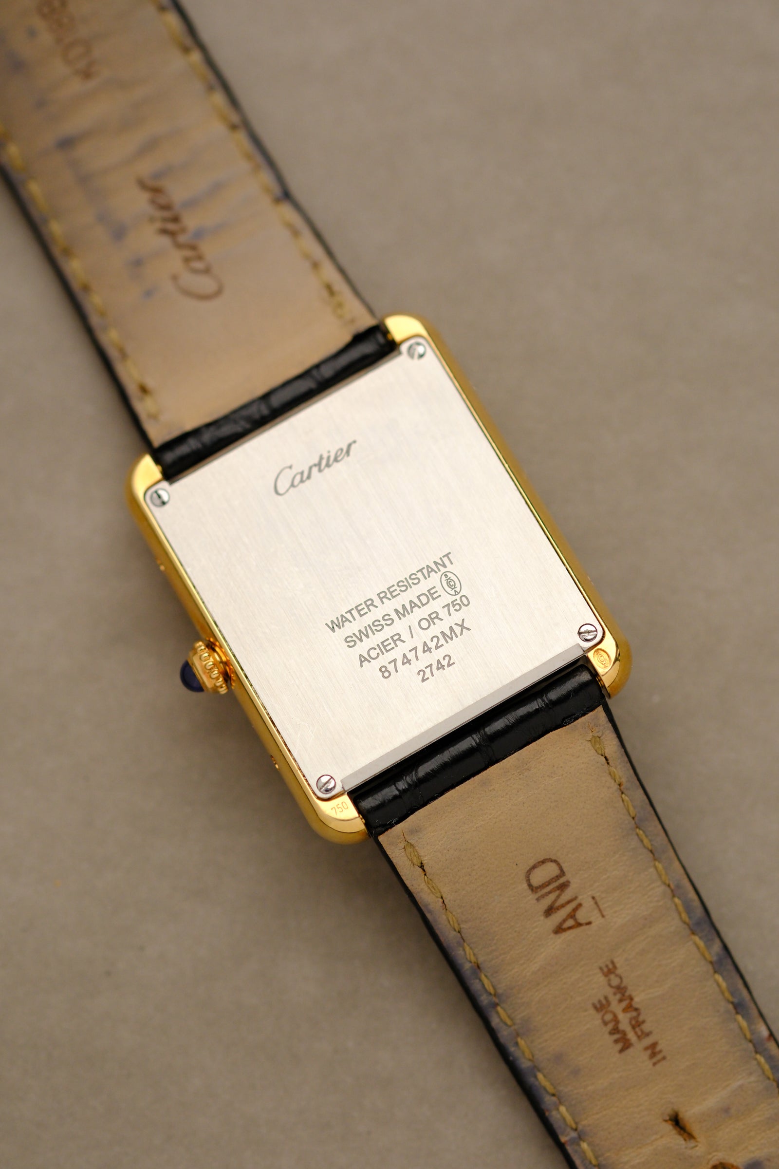 Cartier Tank Solo Large 2742 18K 25 Dials