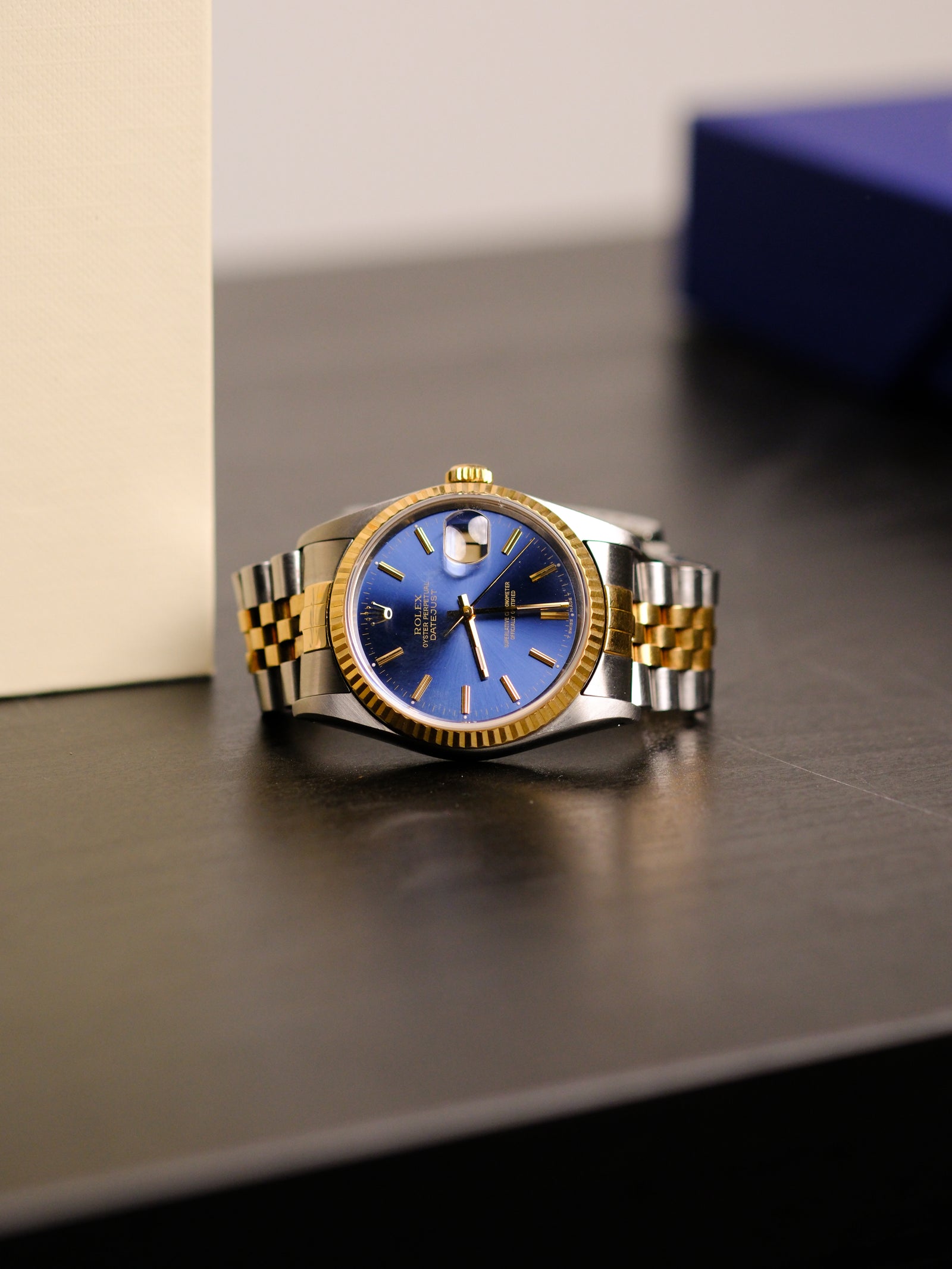 Rolex Datejust 16233 Two-Tone Blue Dial - 1989 – 25 Dials