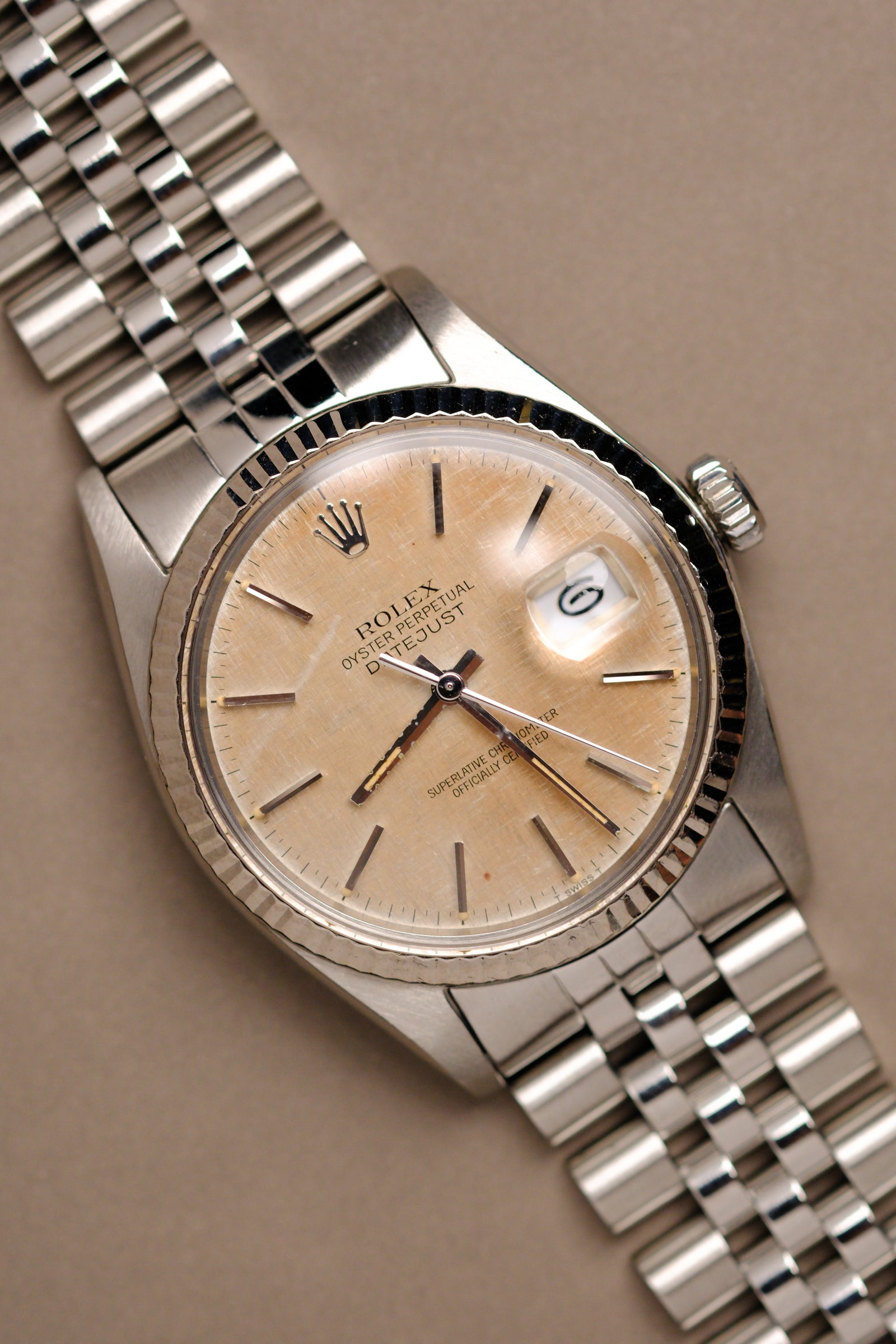 Rolex Datejust 16014 Tropical Linen 'Coffee' Dial - 1983 – 25 Dials
