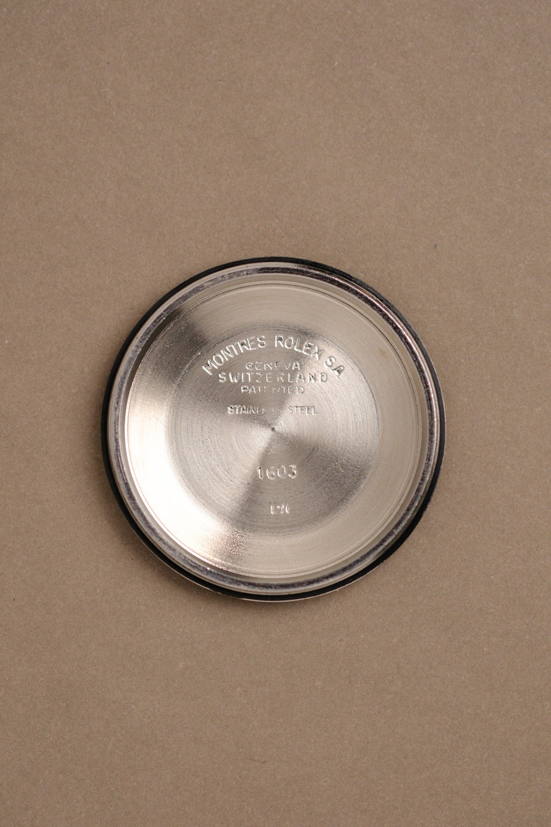 Rolex Datejust 1601 No Lume Silver Dial - 1971