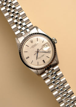 Rolex Datejust 1601 Linen 'No-Lume' Dial - 1970