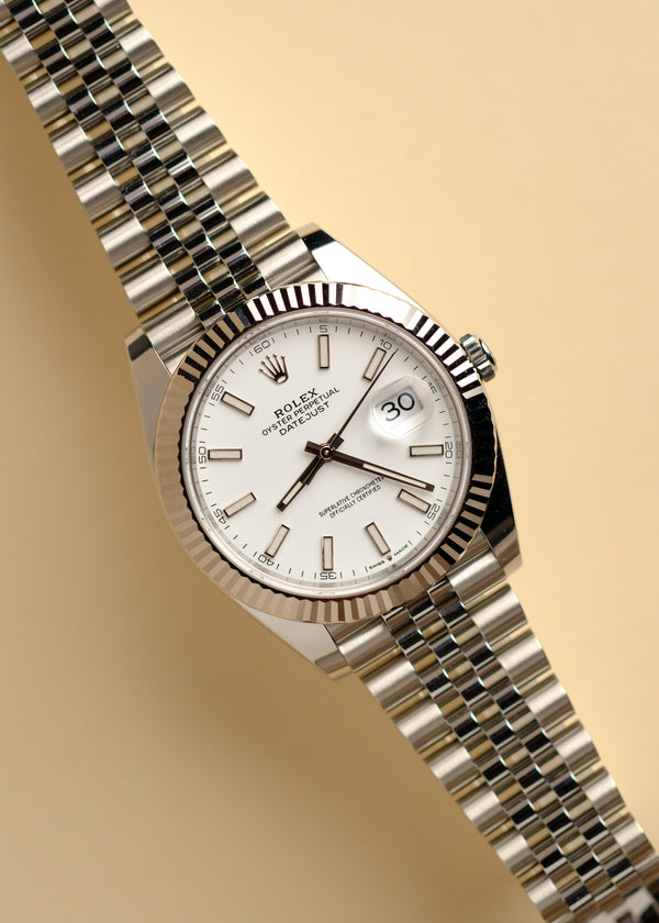 Rolex Datejust 126334 White Dial Complete - 2023