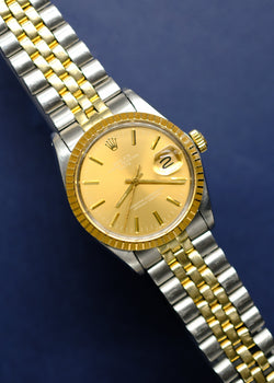 Rolex Oyster Perpetual 1500 Champagne 'Ghost Dial' - 1971