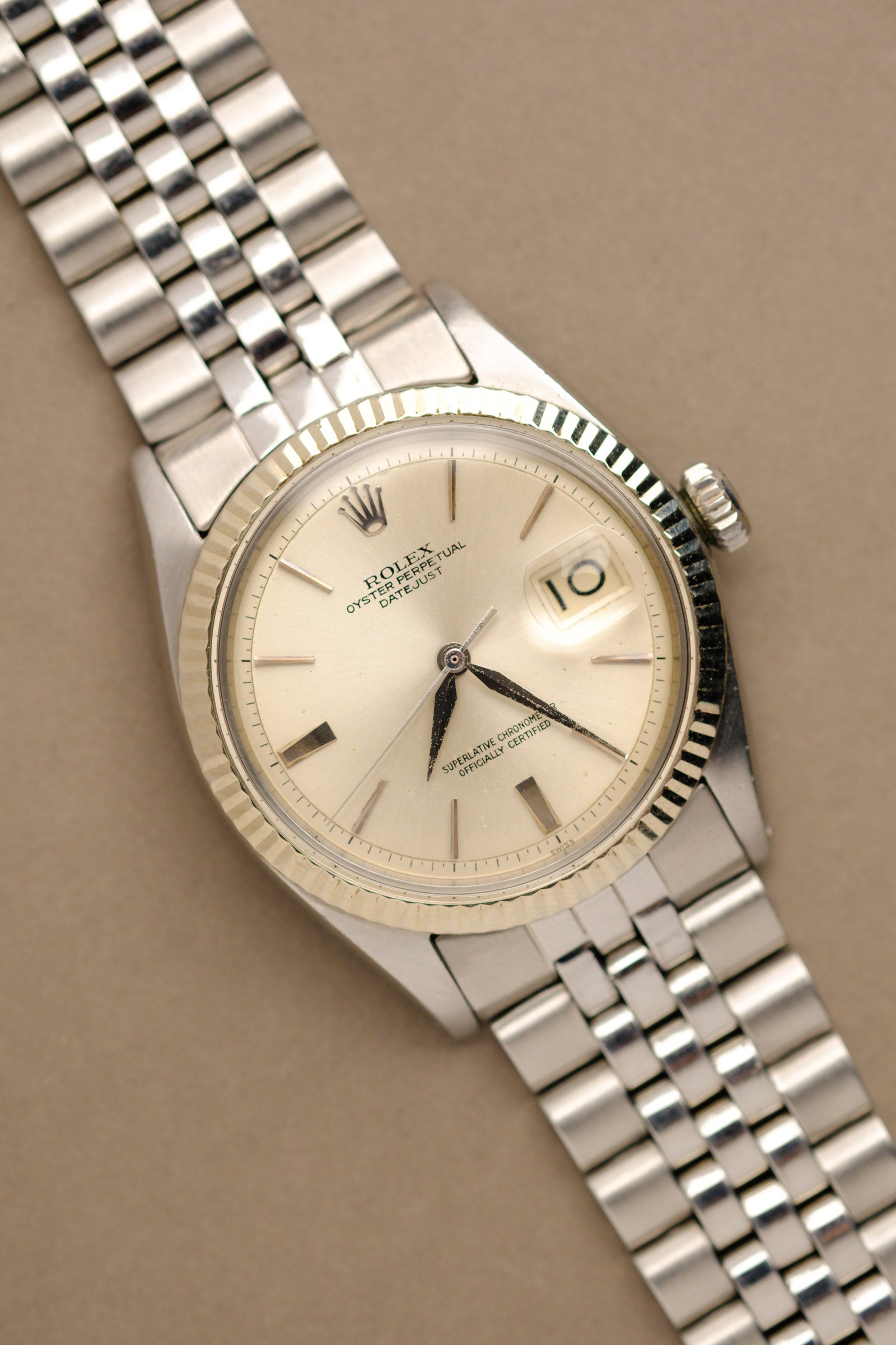 Rolex Datejust 1601 'Swiss Only' No-Lume Doorstop Dial - 1964 – 25