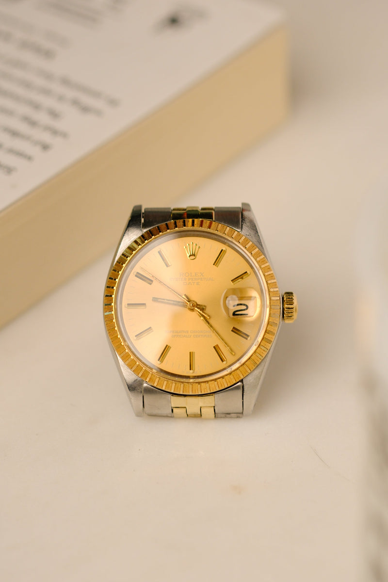 Rolex Oyster Perpetual 1500 Champagne 'Ghost Dial' - 1971