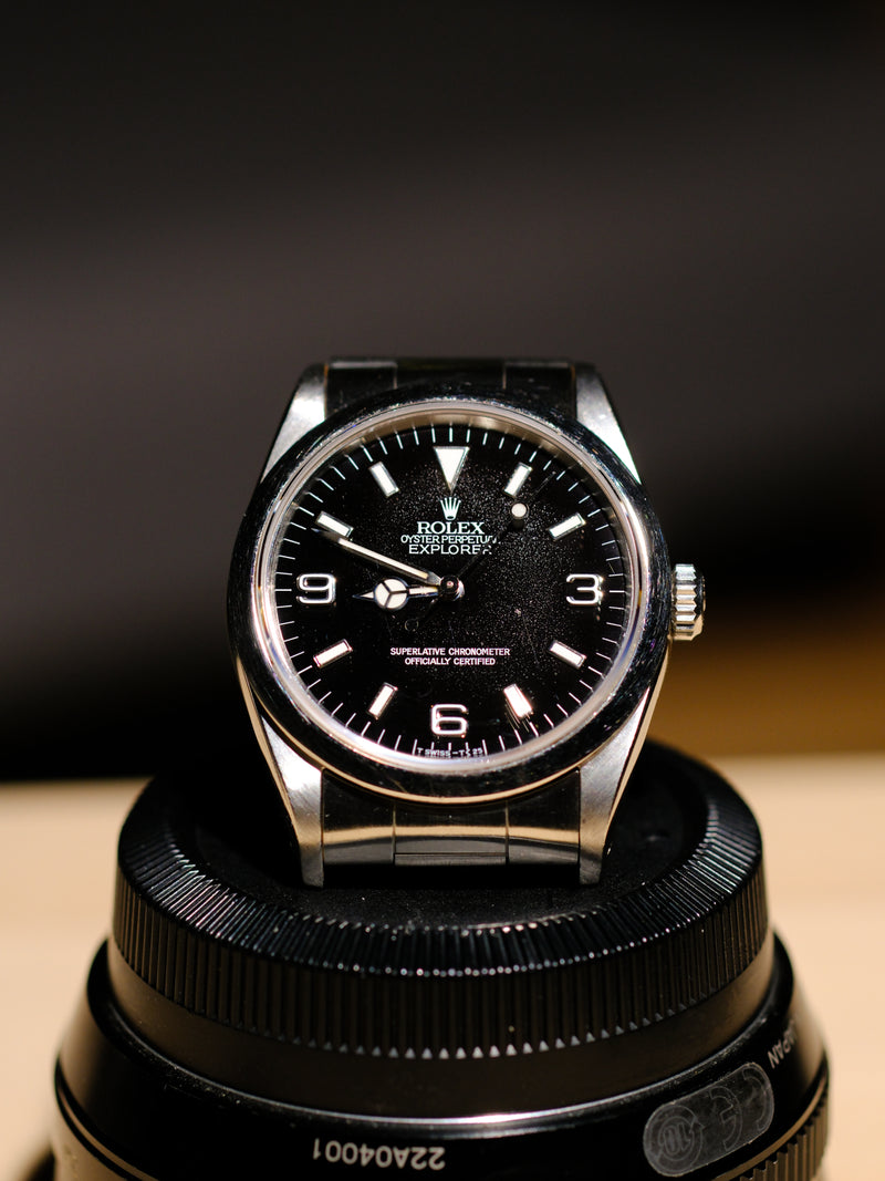 Rolex Explorer 1 14270 Tritium Satin Dial - 1991