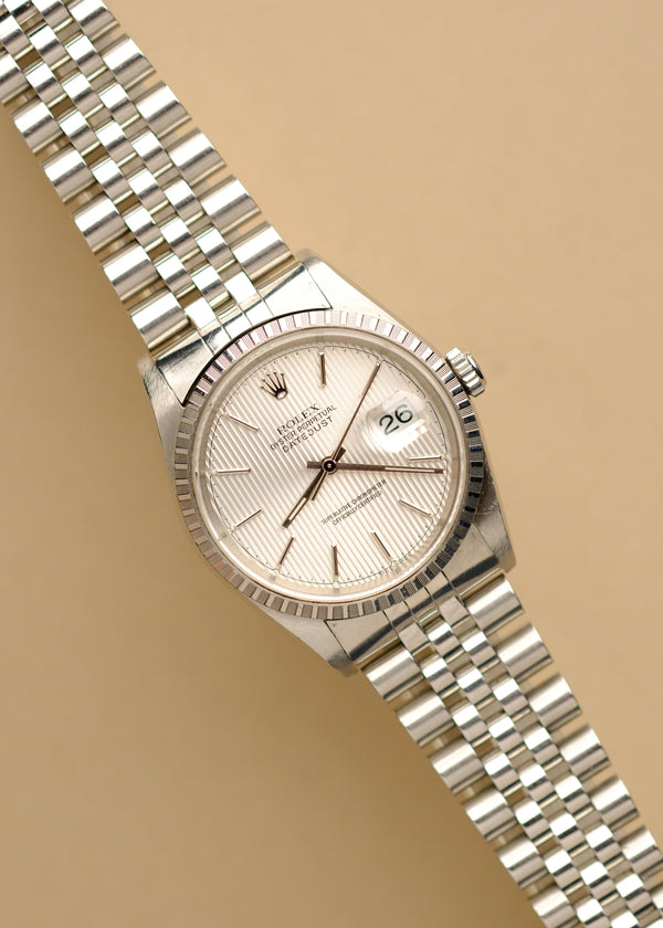 Rolex Datejust 16220 Tapestry Dial - 2001