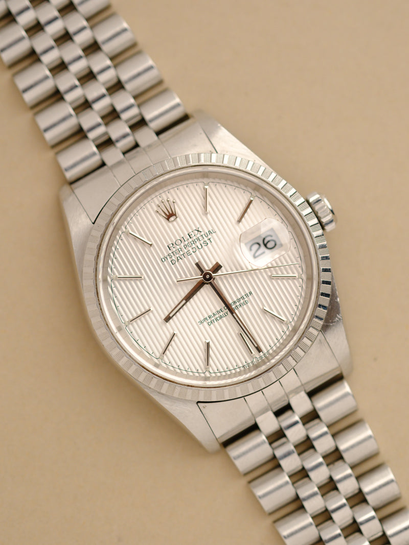 Rolex Datejust 16220 Tapestry Dial - 2001