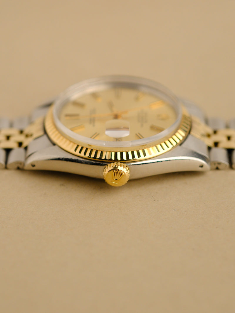 Rolex Datejust 1601 Two-Tone Sigma Dial w/Papers - 1973