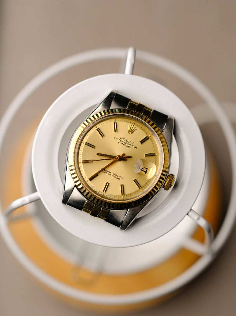Rolex Datejust 1601 Two-Tone Sigma Dial w/Papers - 1973
