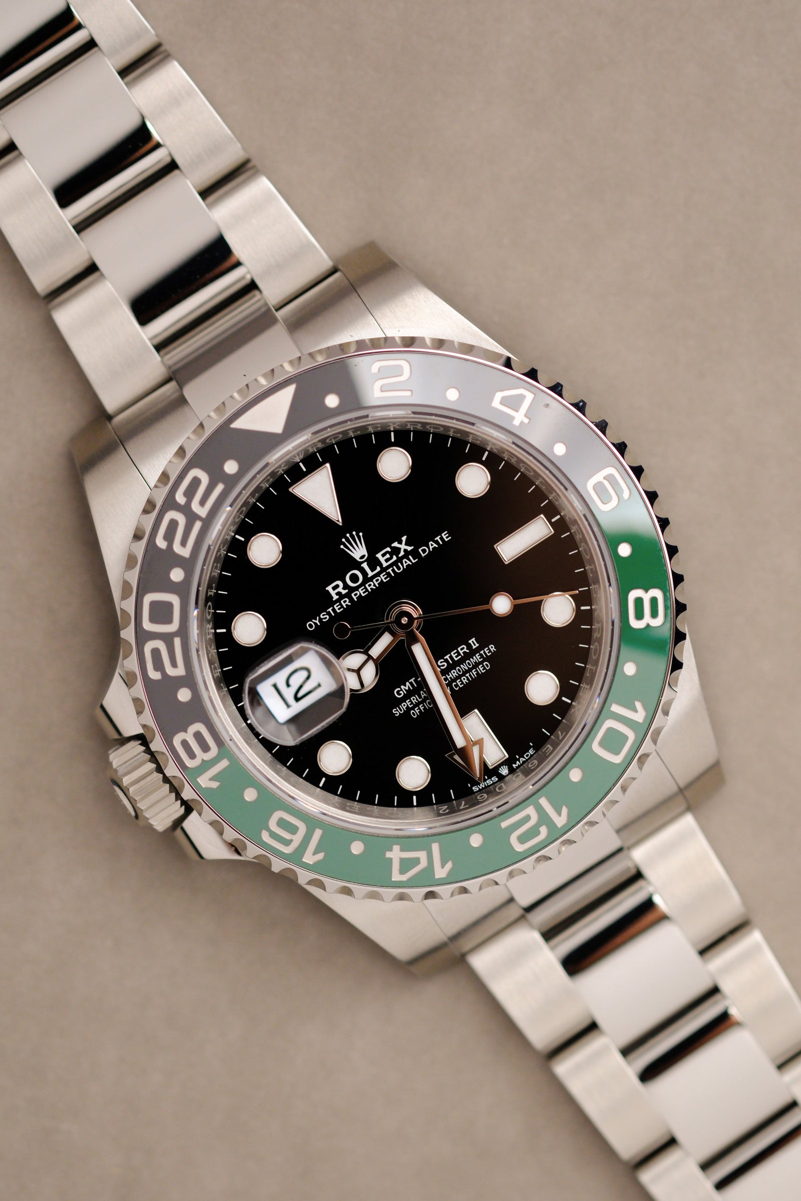 Rolex GMT- Master 126720VTNR 'Sprite' Complete - April 2023 – 25 Dials
