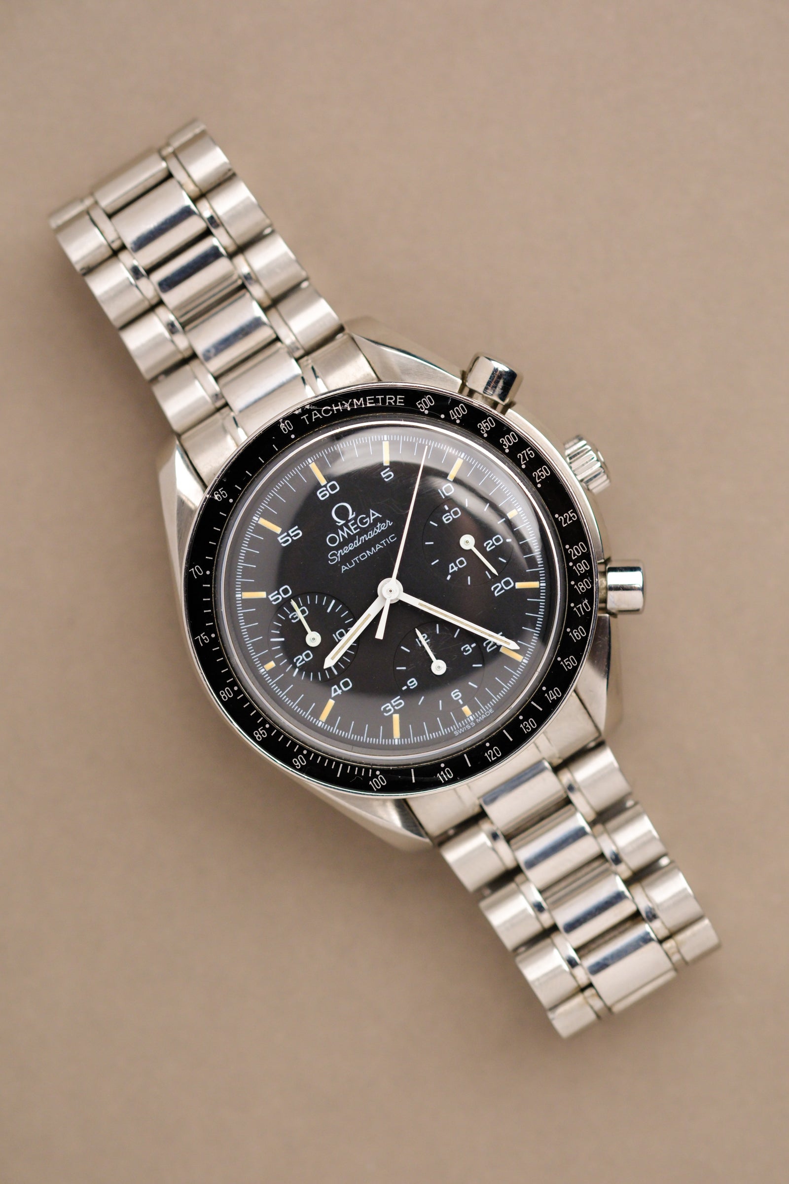 Omega Speedmaster Reduced 3510.50 Cream Patina - 1990s – 25 Dials