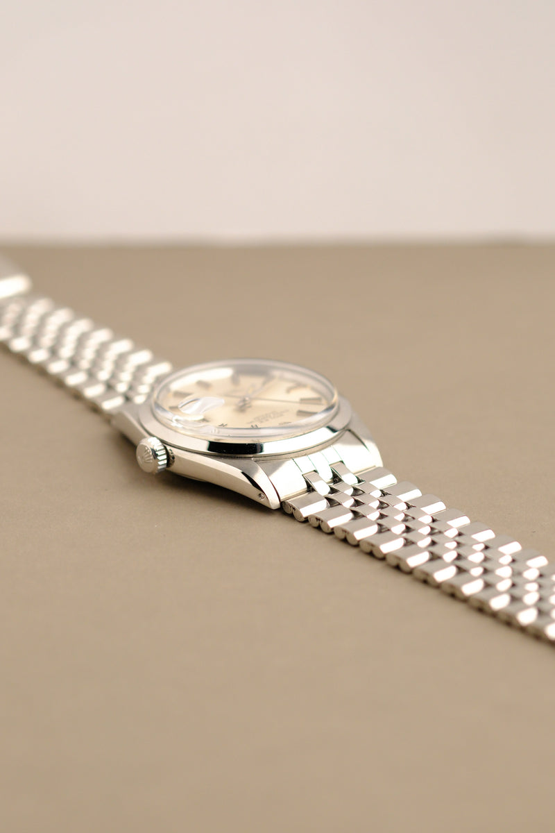 Rolex Datejust 1600 Cream Patina Sigma Dial - 1971