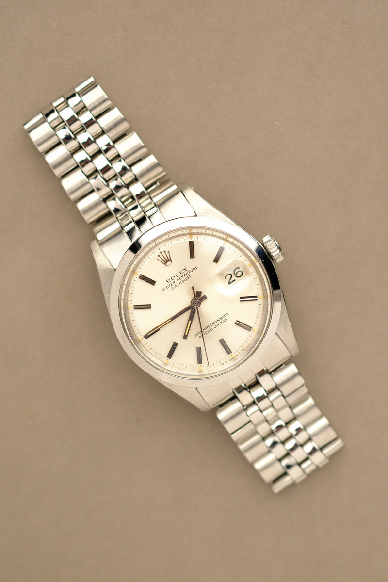 Rolex Datejust 1600 Cream Patina Sigma Dial - 1971