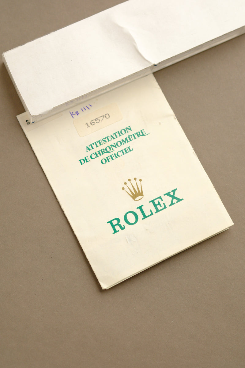 Rolex Explorer II 16570 Tritium Black Dial w/ Papers - 1994