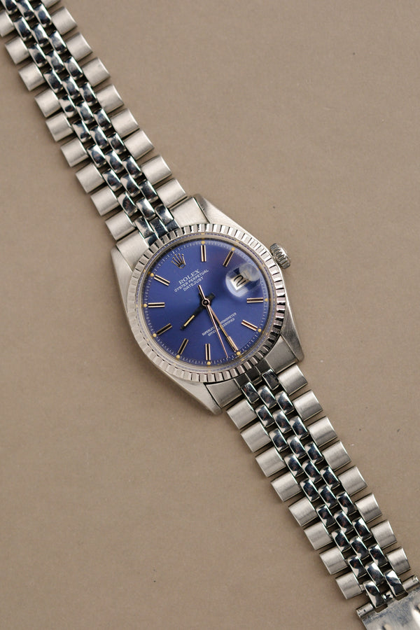 Rolex Datejust 1603 Indigo Dial w/ Cream Patina - 1978