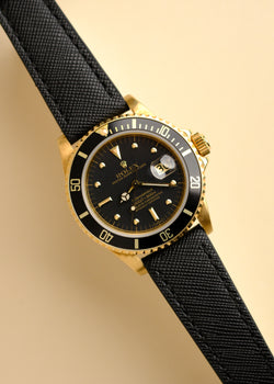 Rolex Submariner 16808 Gold Sub Box & Papers - 1980