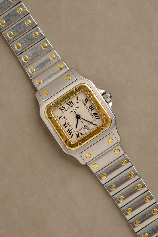 Cartier Santos Galbee 29 mm Warm Tropical Dial