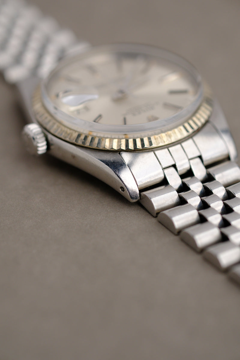 Rolex Datejust 1601 Silver Sigma Dial & Unpolished - 1978