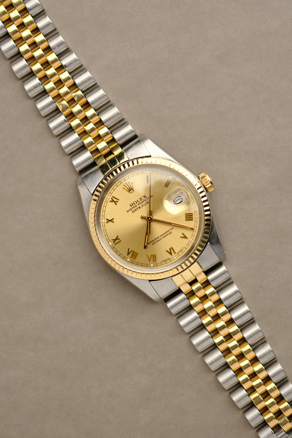 Rolex Datejust 16013 Roman Dial & Unpolished - 1979