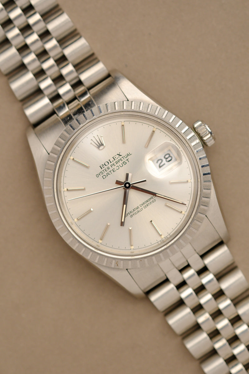 Rolex Datejust 16030 Silver Radiant Dial - 1987 (Serviced)