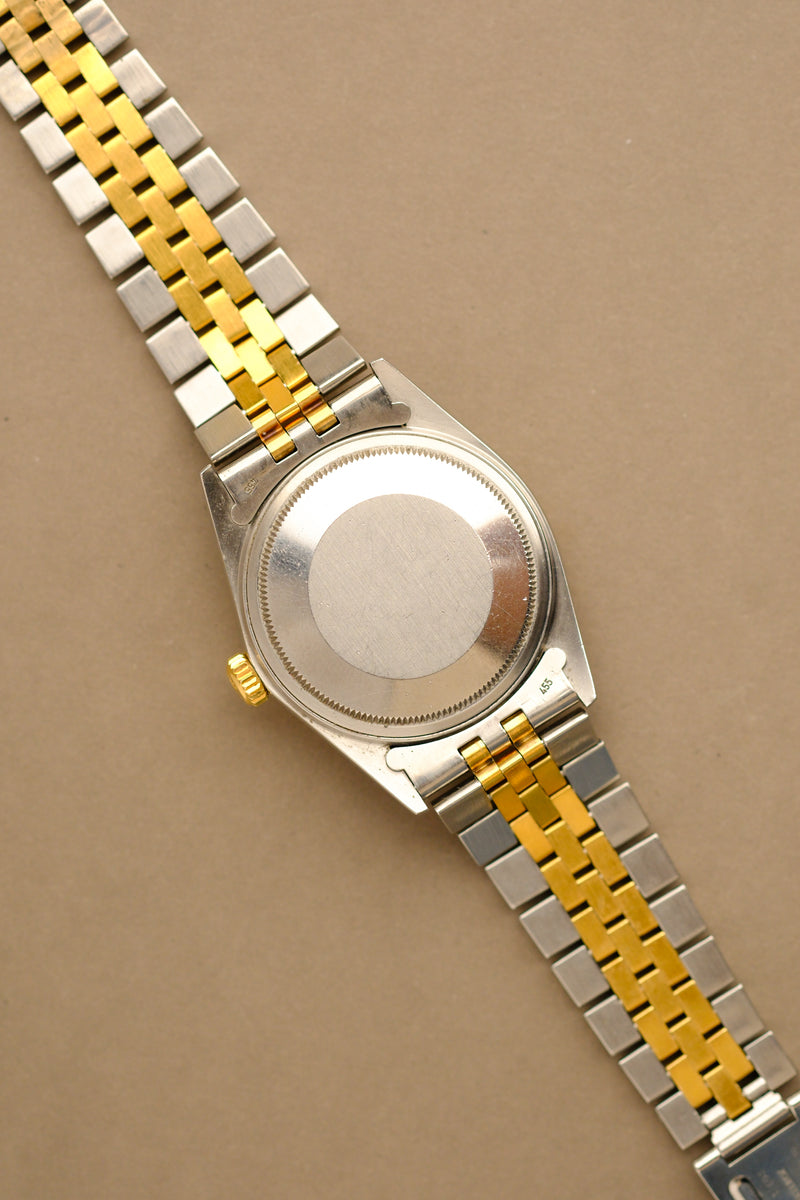 Rolex Datejust 16013 Linen Dial w/ Light Cream Patina -  1985
