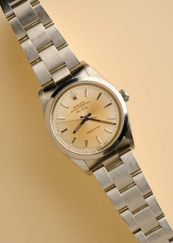 Rolex Oyster Perpetual 14000 Air-King Tropical Dial - 1991