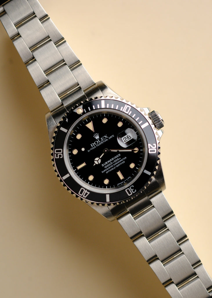 Rolex Submariner 16610 Orange Patina 1990 25 Dials