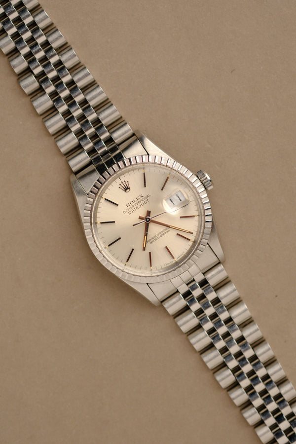 Rolex Datejust 16030 Silver Dial w/ Papers - 1986