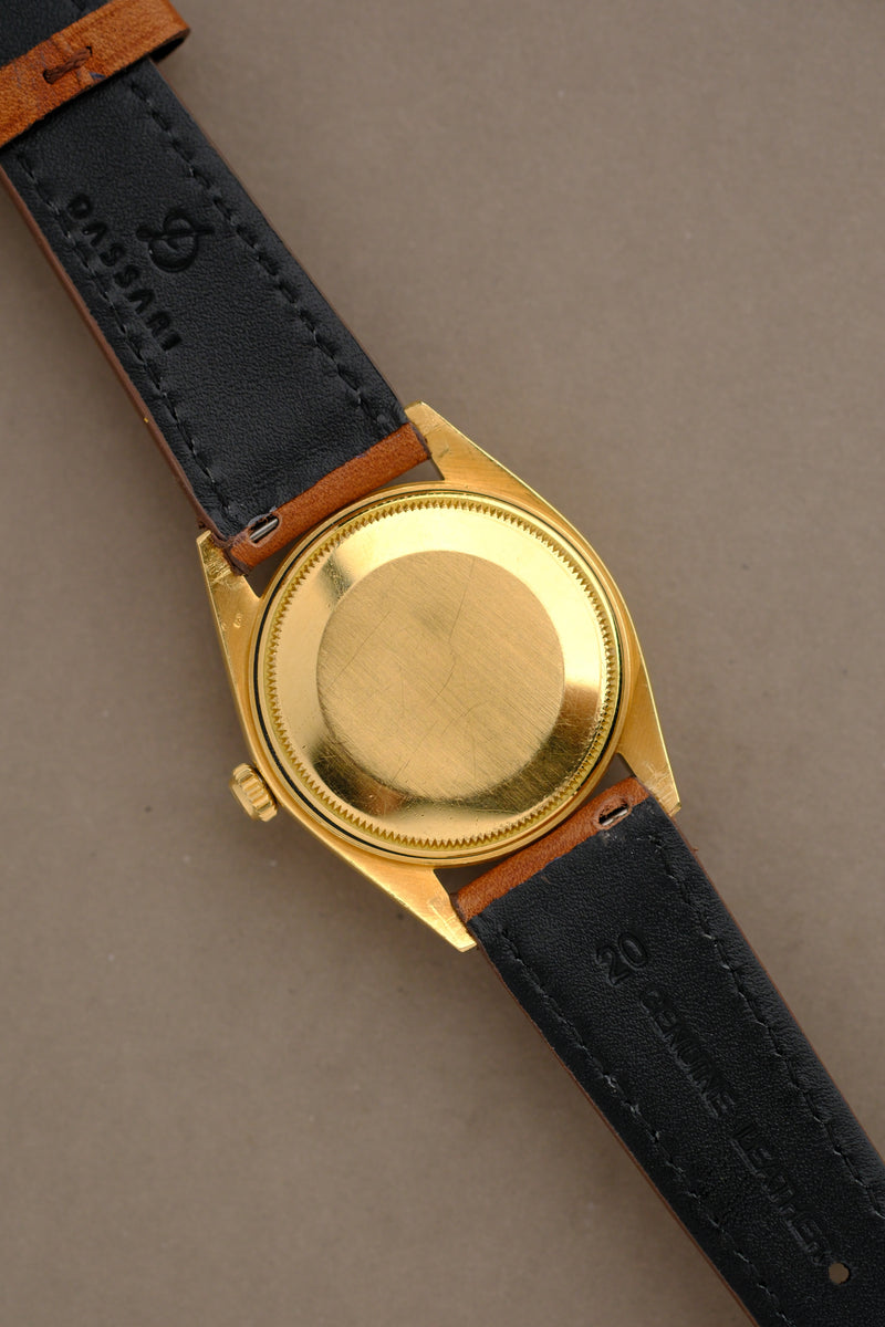 Rolex Date 1502 'Florentine Finish' 18k Gold Case - 1953