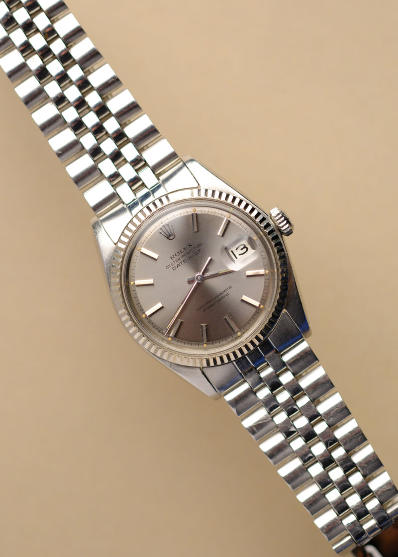 Rolex Datejust 1601 Grey Dial 1969 25 Dials