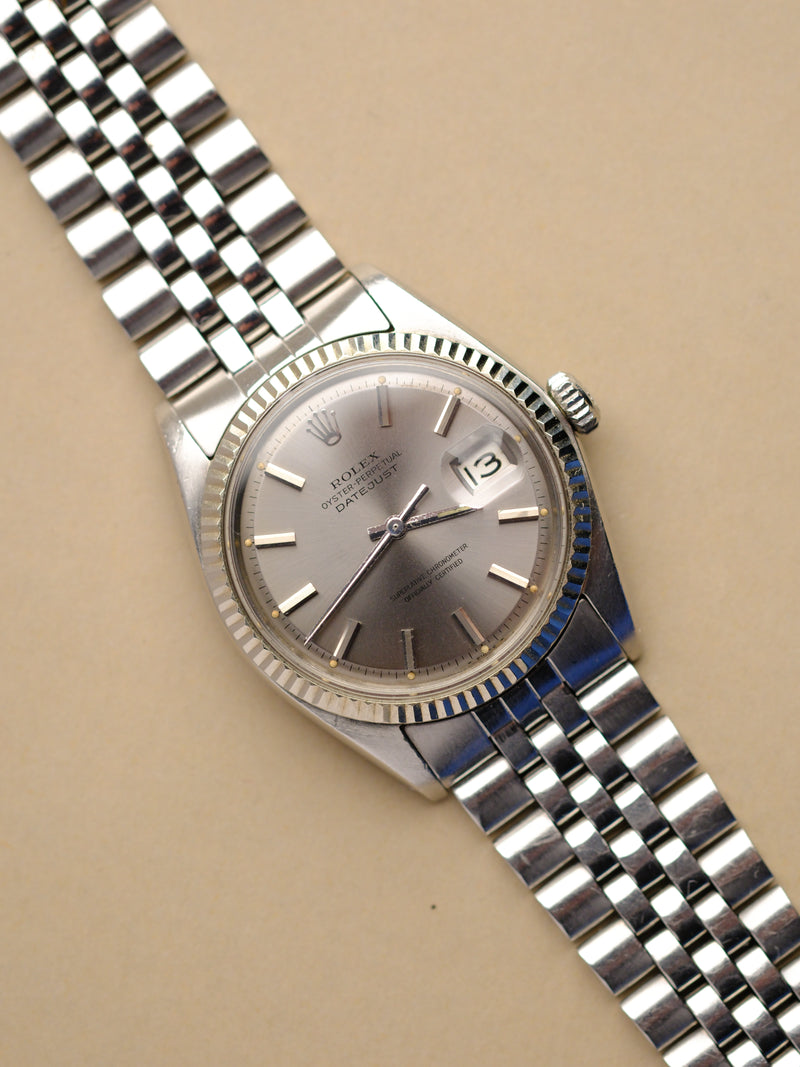 Rolex Datejust 1601 Grey Dial - 1969