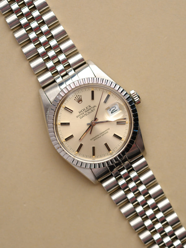 Rolex Datejust 16030 Silver Dial w/Cream Patina - 1982