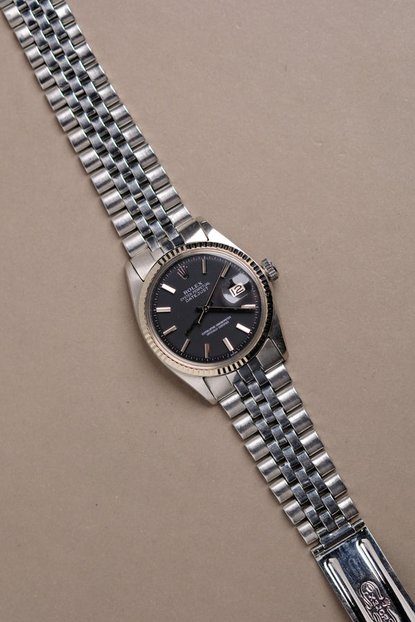 Rolex Datejust 1601 Black Matte Dial - 1967