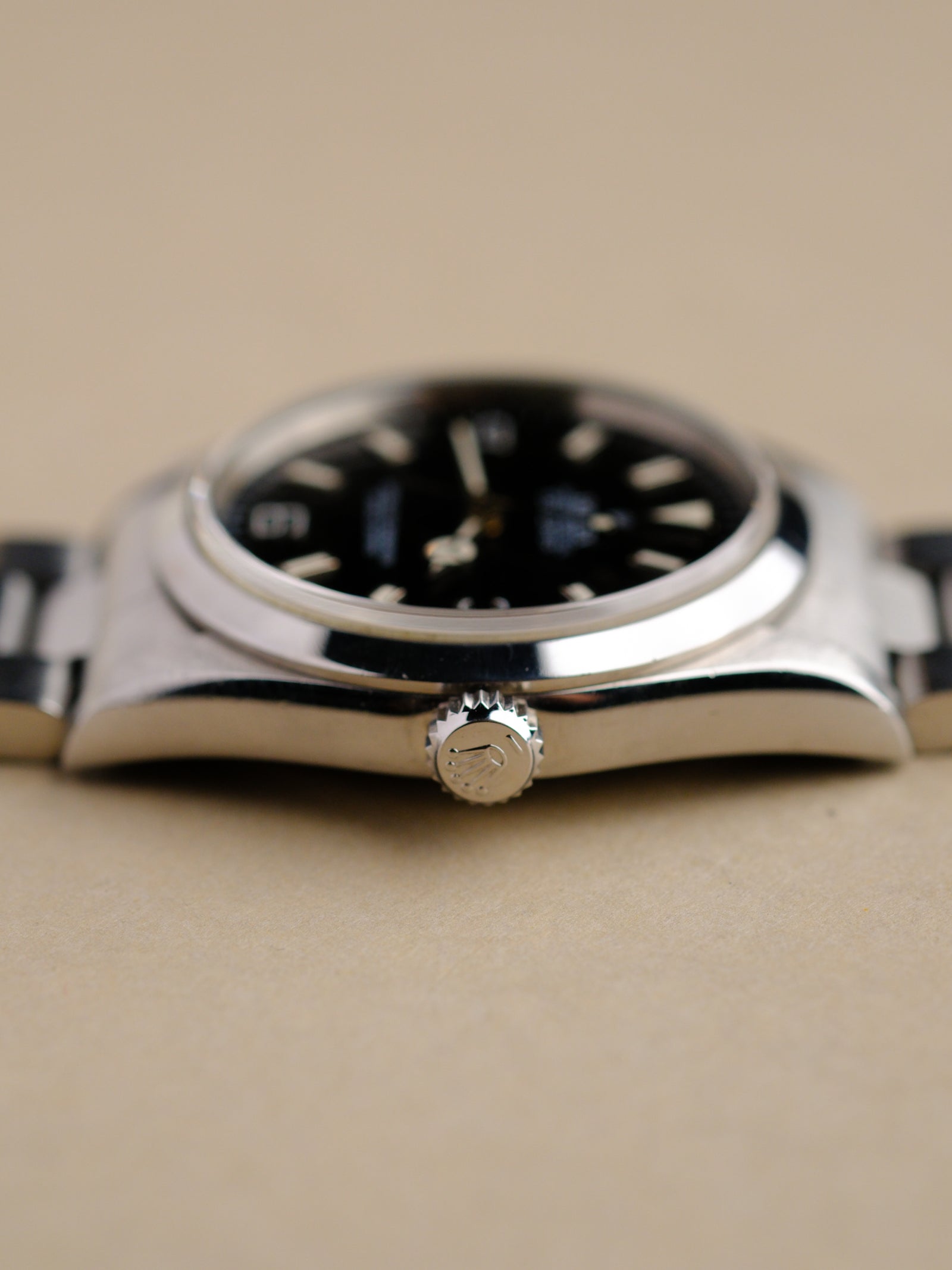 Rolex Explorer i 14270 Crazed Cream Tritium Patina Dial - 1997