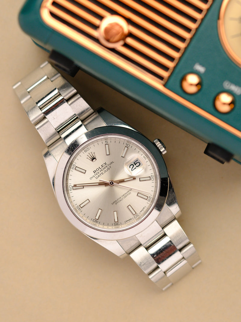 Rolex Datejust 126300 Silver Dial Box &amp; Card - 2019