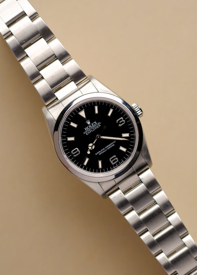 Rolex Explorer i 14270 Light Cream Patina - 1997