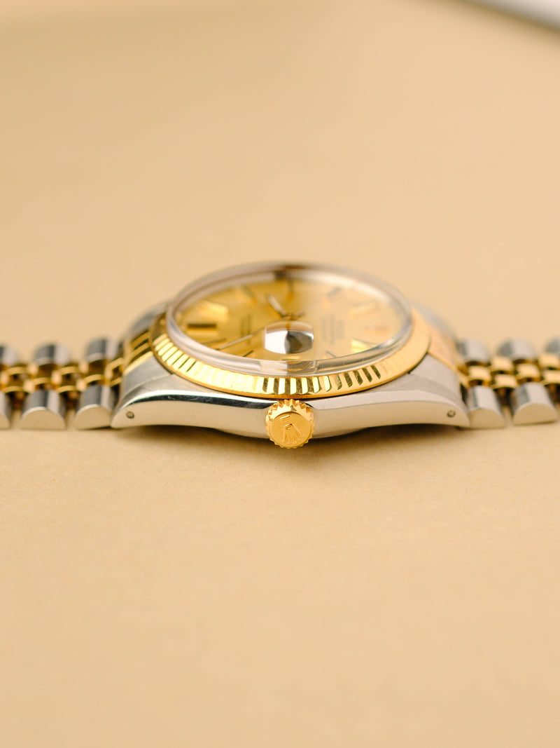 Rolex Datejust 16013 Champagne Dial - 1987