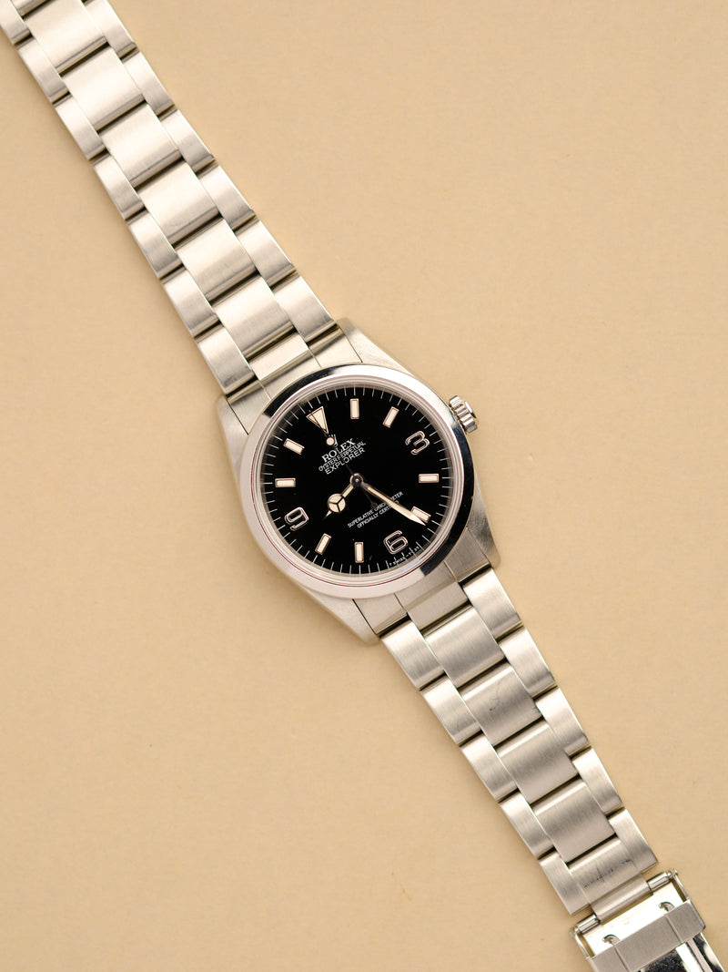 Rolex Explorer i 14270 Light Cream Patina - 1997