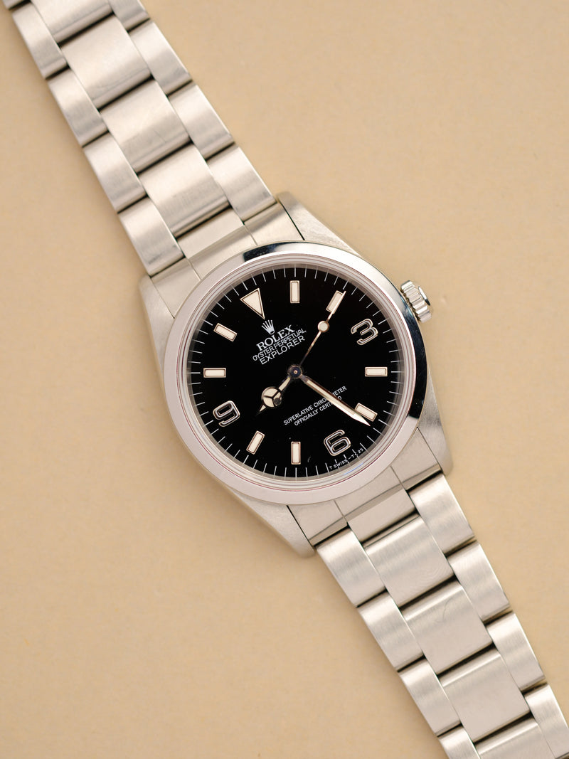 Rolex Explorer i 14270 Light Cream Patina - 1997