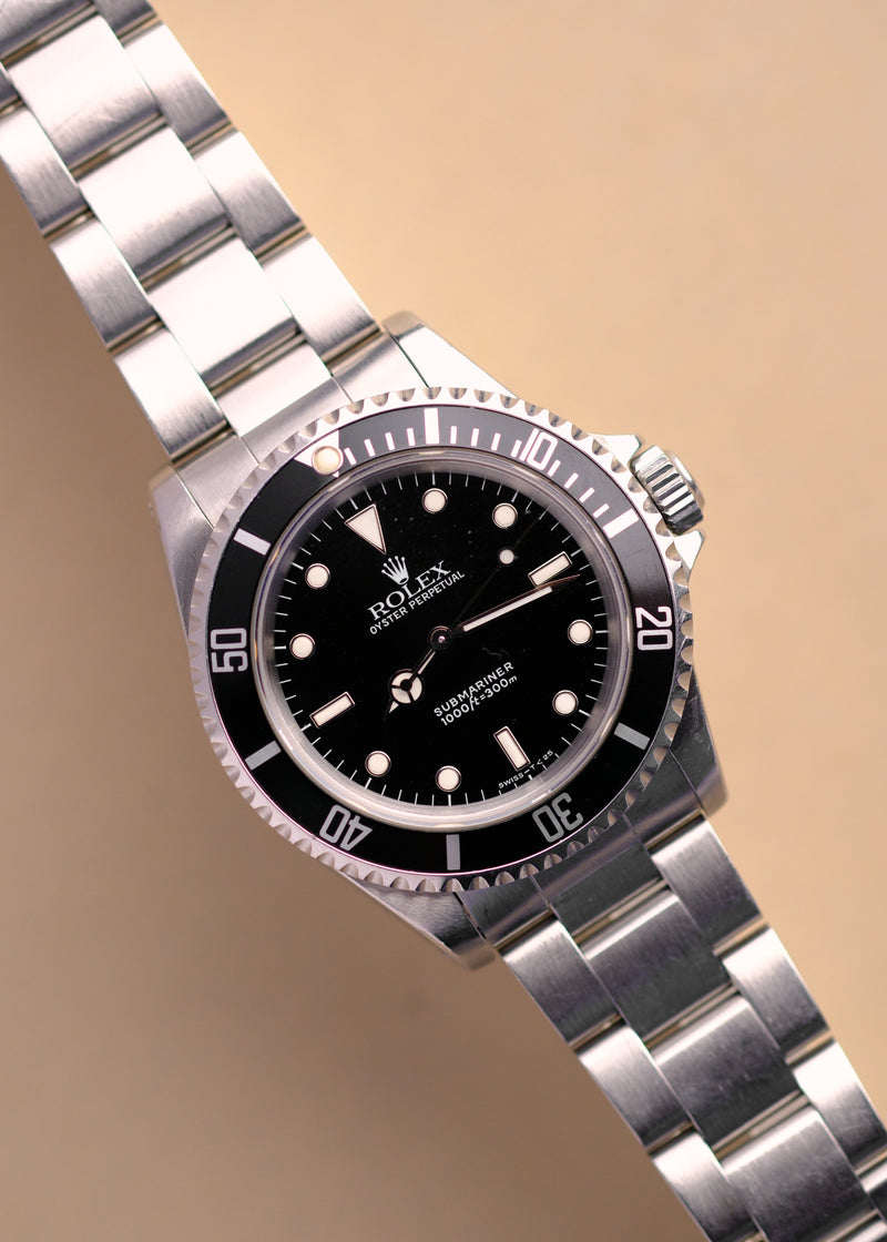 Rolex Submariner 14060 Tritium Dial - 1991