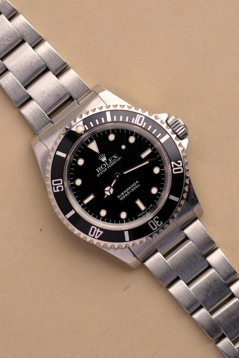 Rolex Submariner 14060 Tritium Dial - 1991